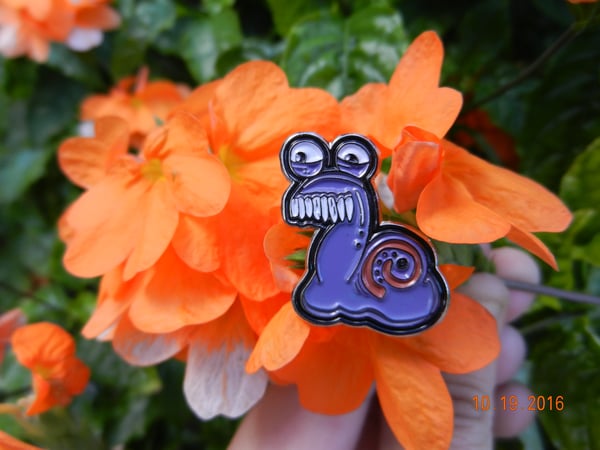 Image of Sneaky Snail Pin