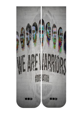 Image of "We Are Warriors" socks