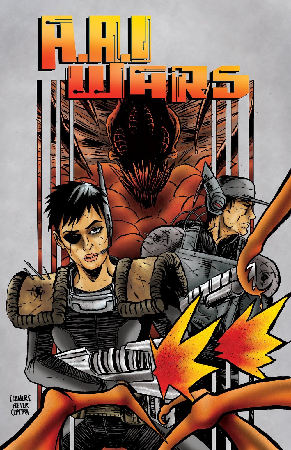 A.A.I WARS - GRAPHIC NOVEL - CALIBER COMICS