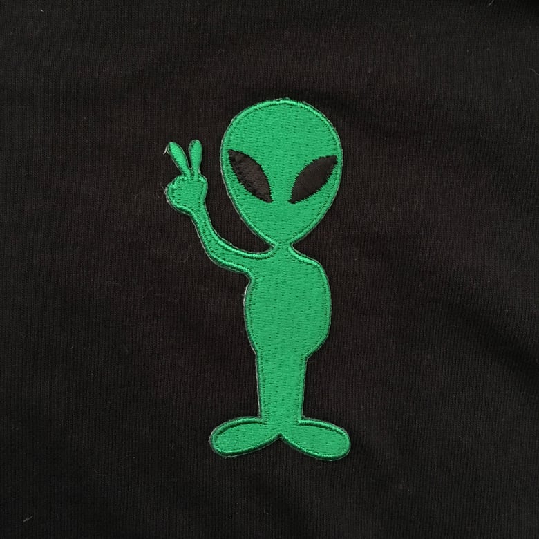 Image of Alien says Peace Tee