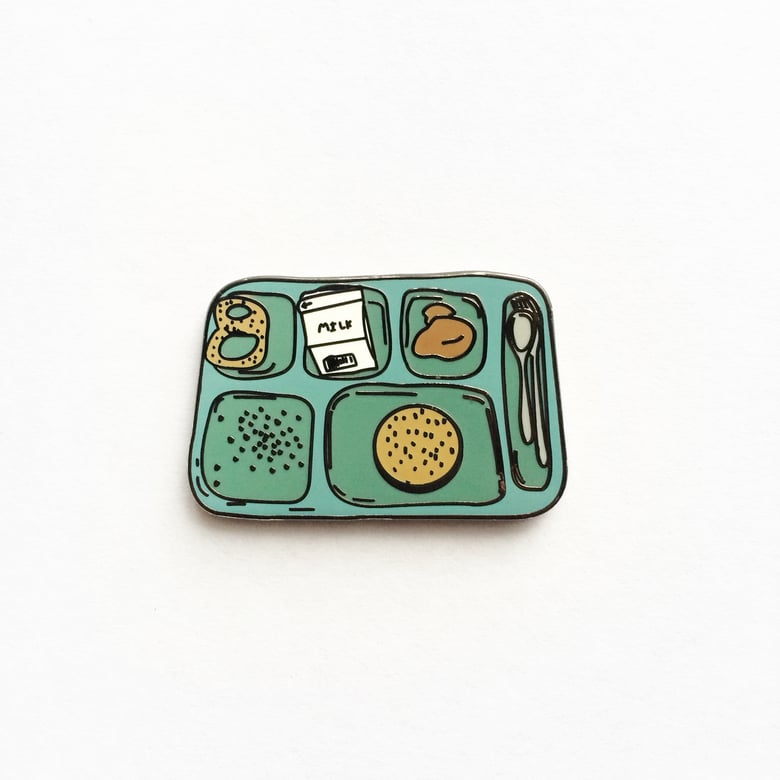Image of Lunch Tray Enamel Pin