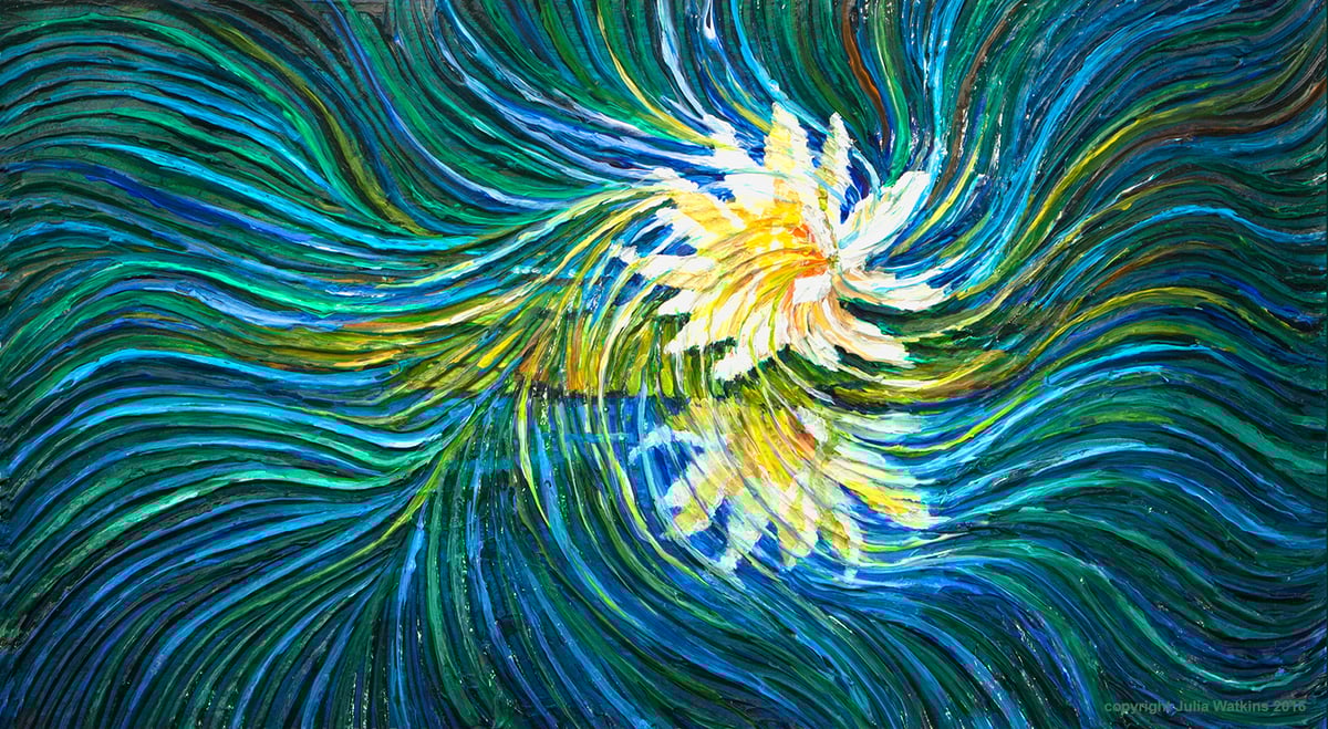 The Energy Art Store By Julia Watkins White Lily Divine Love