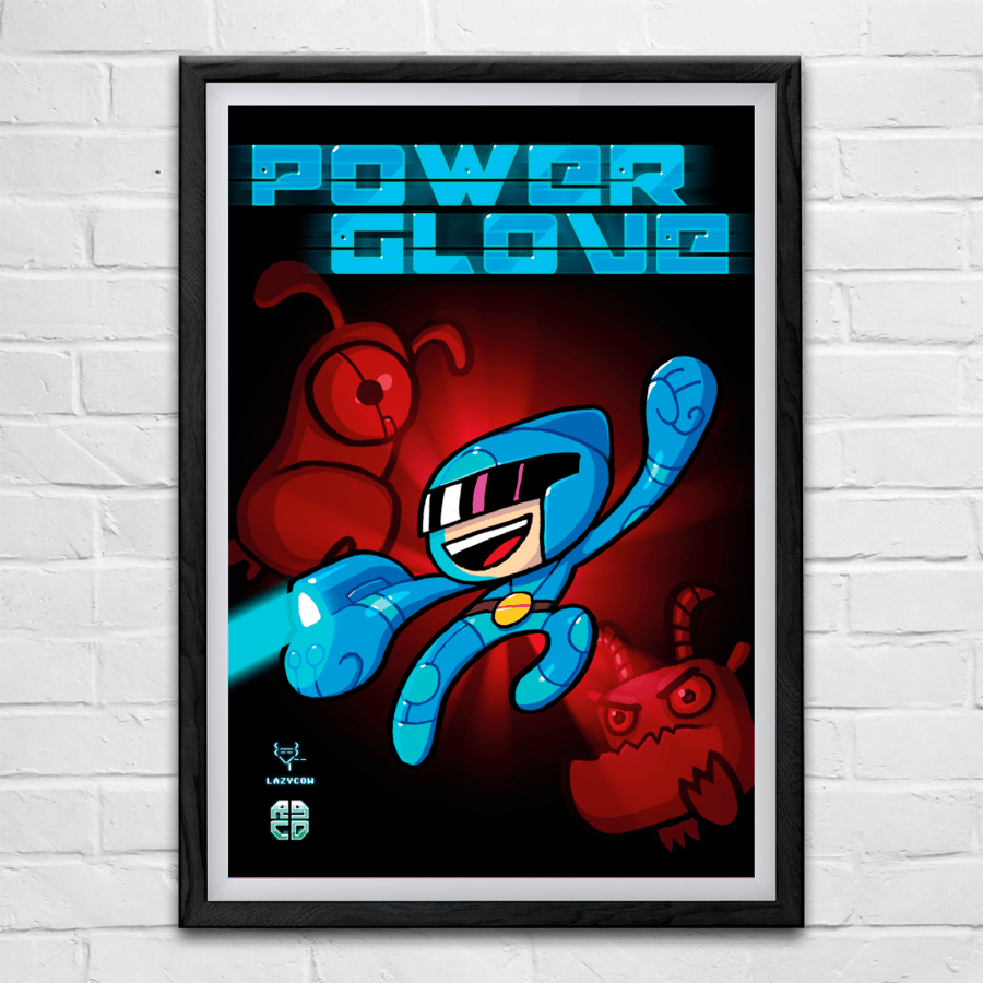 Image of Powerglove (A2/A3 Poster Bundle) (Commodore 64)