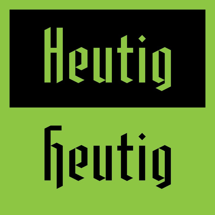 Image of Heutig