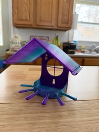 Image 2 of Window Bird Feeder with Suction Cups – 3D Printed Bird Watching Feeder