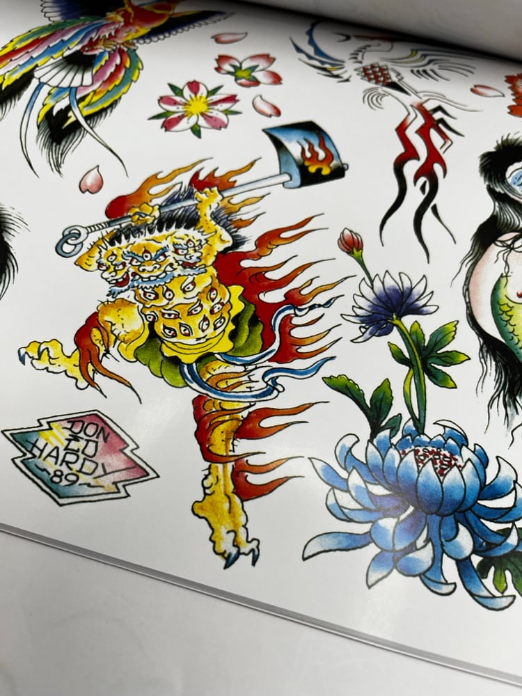 洋書 TATTOO FLASH Don Ed Hardy 2006 Don Ed Hardy - Tattoo Flash – BELZEL BOOKS