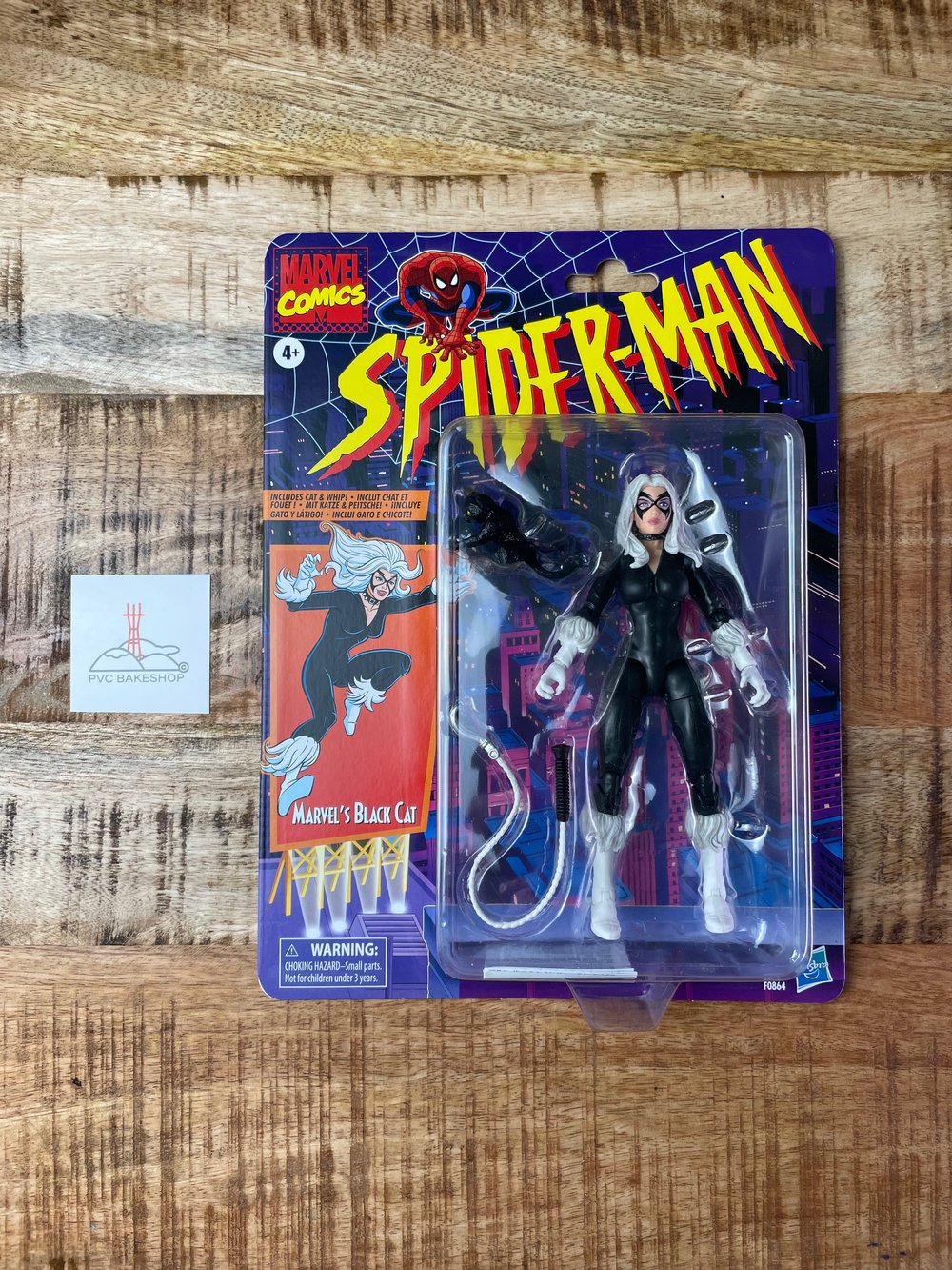 (NEW) MARVEL LEGENDS RETRO CARD BLACK CAT