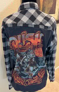 Vintage Black/White Flannel Shirt Rush