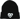 White Mizzle heart beanie 