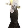 Evening mermaid gown 