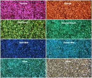 Image of Metallic Hex Glitter .015"