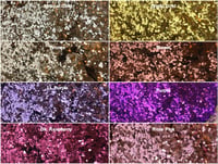Image 1 of Metallic Hex Glitter .040"