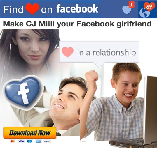 Image of Make CJ Milli your Facebook Girlfriend!