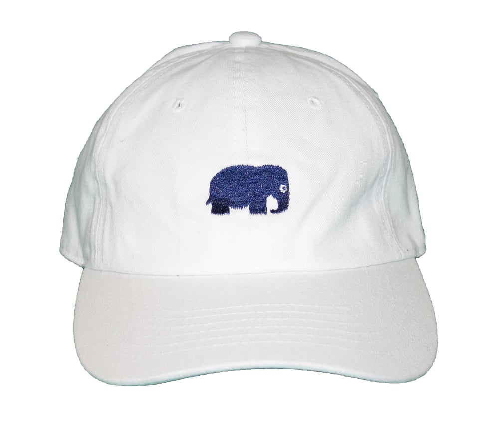 Image of Elephant Polo Hat (White)