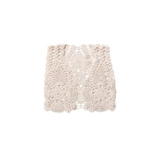 Image of Camila crochet vest cream