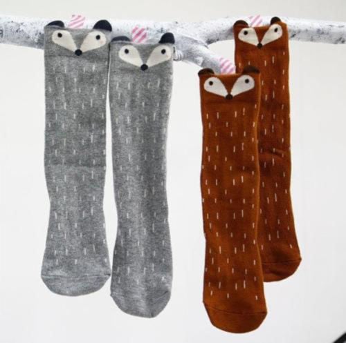 Image of Fox Knee High Socks