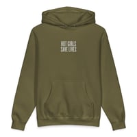 Image 19 of THE HOT GIRLS SAVE LIVES HOODIE - THE CAMO EDIT IN WHITE
