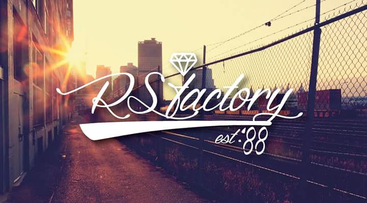 Image of RS factory logo Sticker