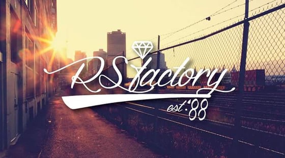 Image of RS factory logo Sticker