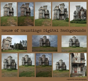 Image of House of Hauntings Digital Backgrounds