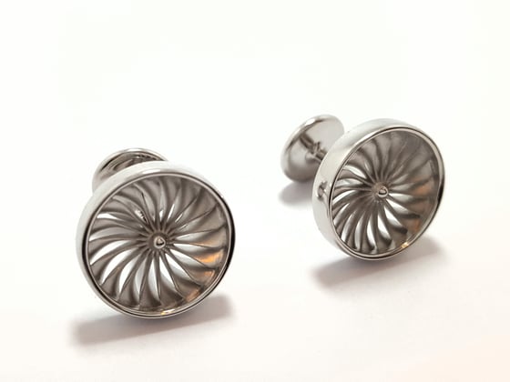 Image of Jet Engine Cufflinks