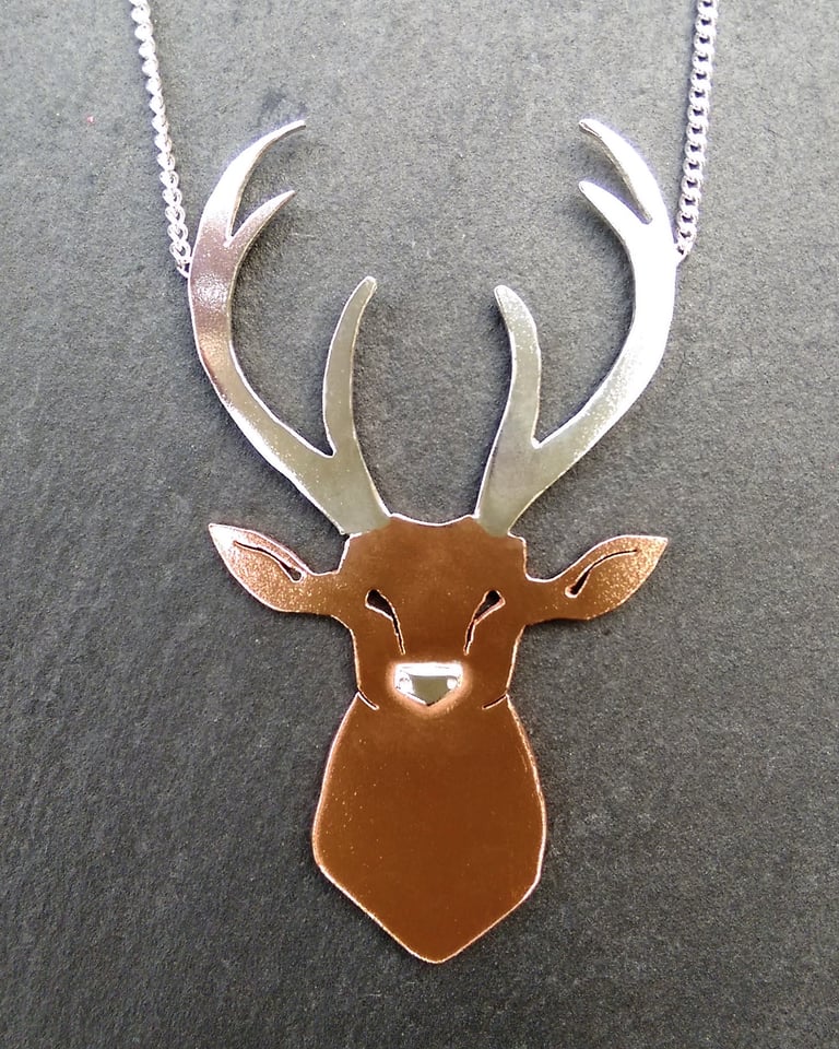 Stag Necklace Image 3