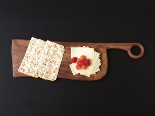 Image of Exotic Artisan Free-form Rectangle Serving Board