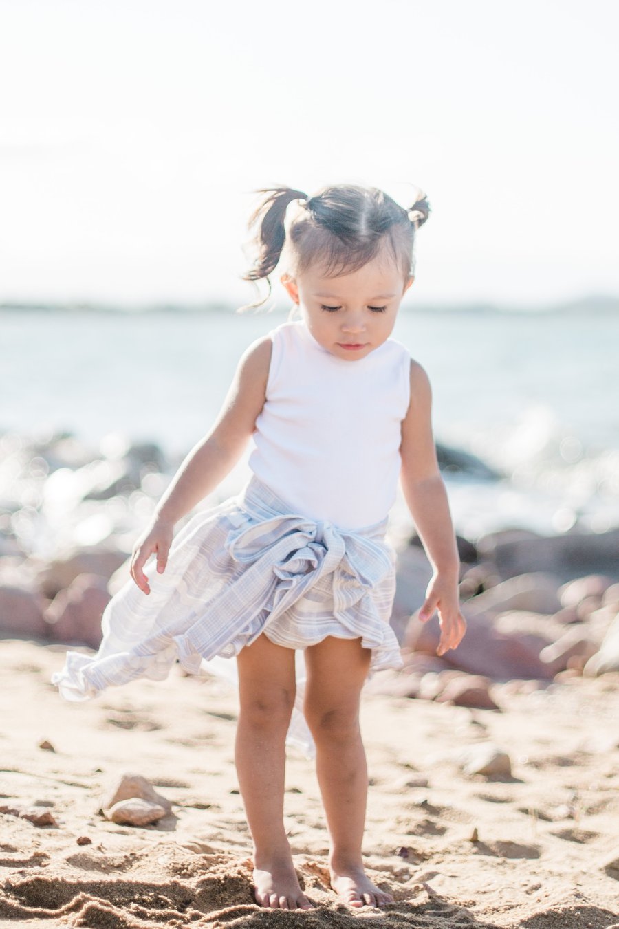 Image of Esther Skirt and matching Bloomers - Beach