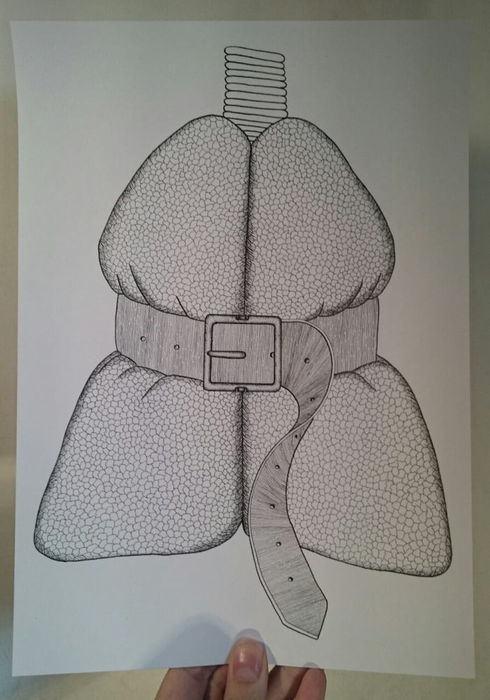 Image of Lungs Print