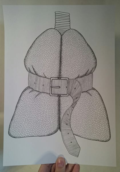 Image of Lungs Print