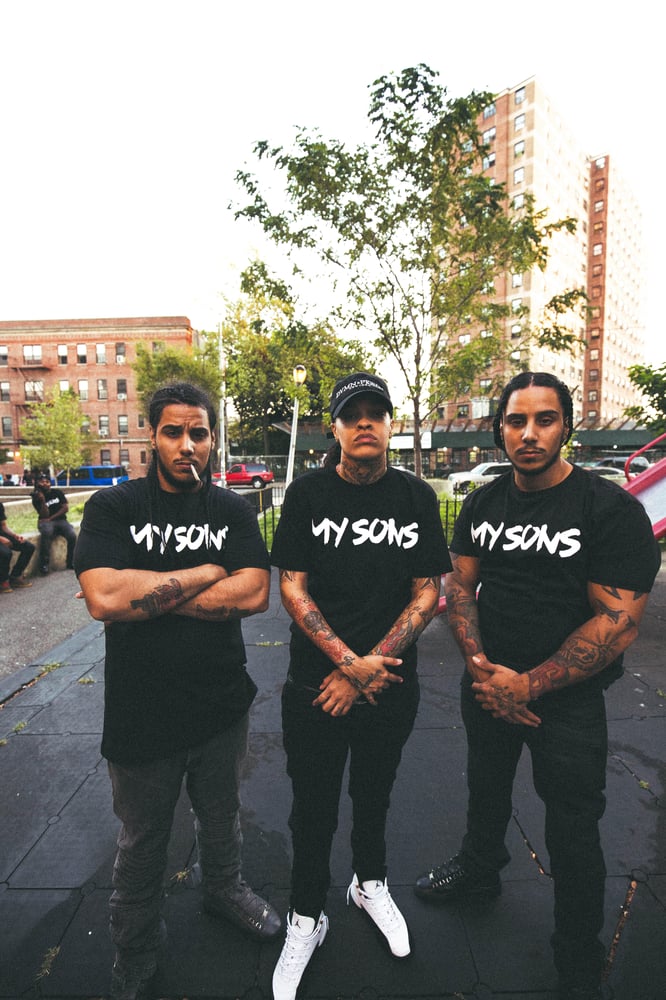 Image of SIYA "MY SONS" Black T-Shirt (On Sale NOW)