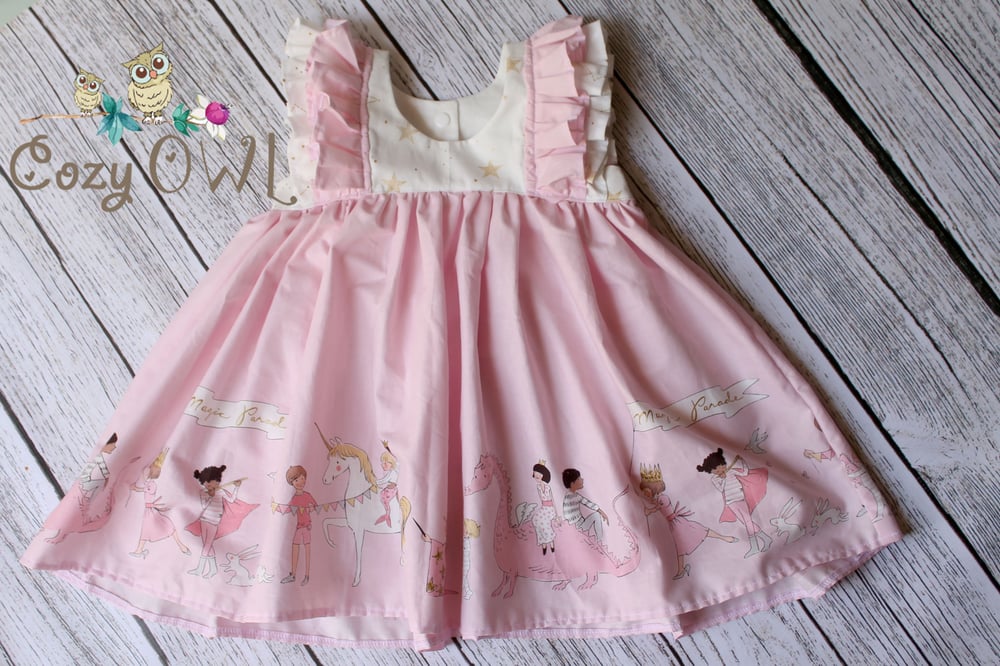 Image of Magic Parade Ruffle Dress