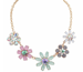 Image of multicolor statement necklace 