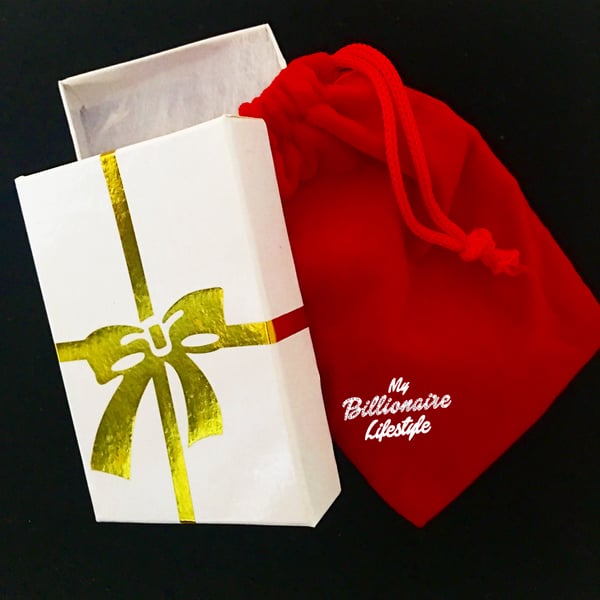 Image of Gift Box and Jewelry Pouch