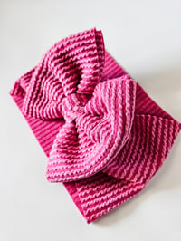 Image 3 of Pink Heavy Rib Knit