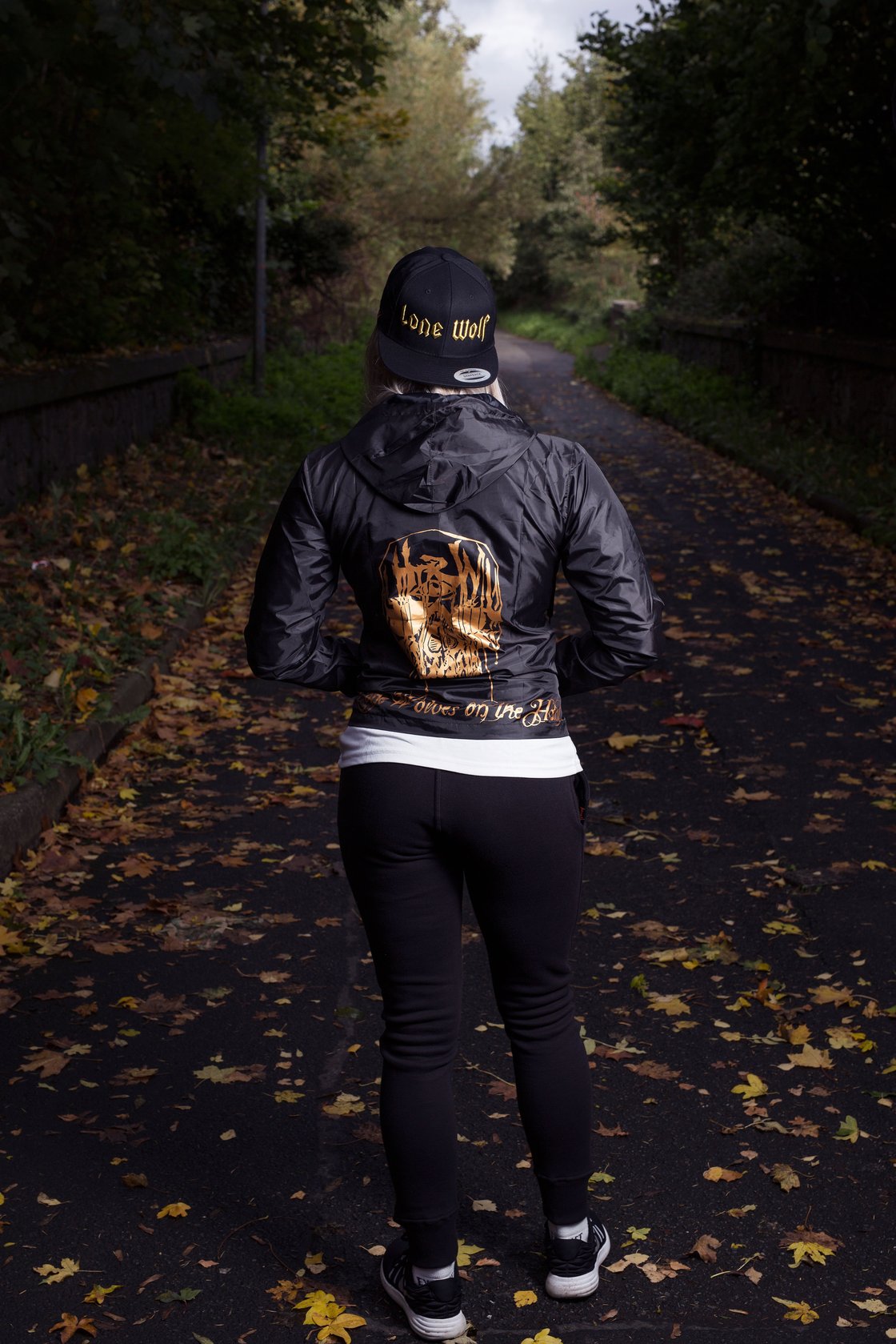 Image of HELLPACK Gold Flake Windbreaker