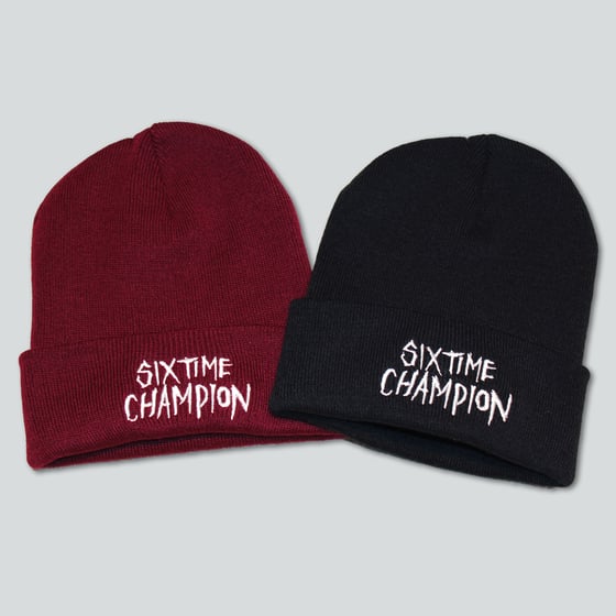 Image of Six Time Champion Beanie