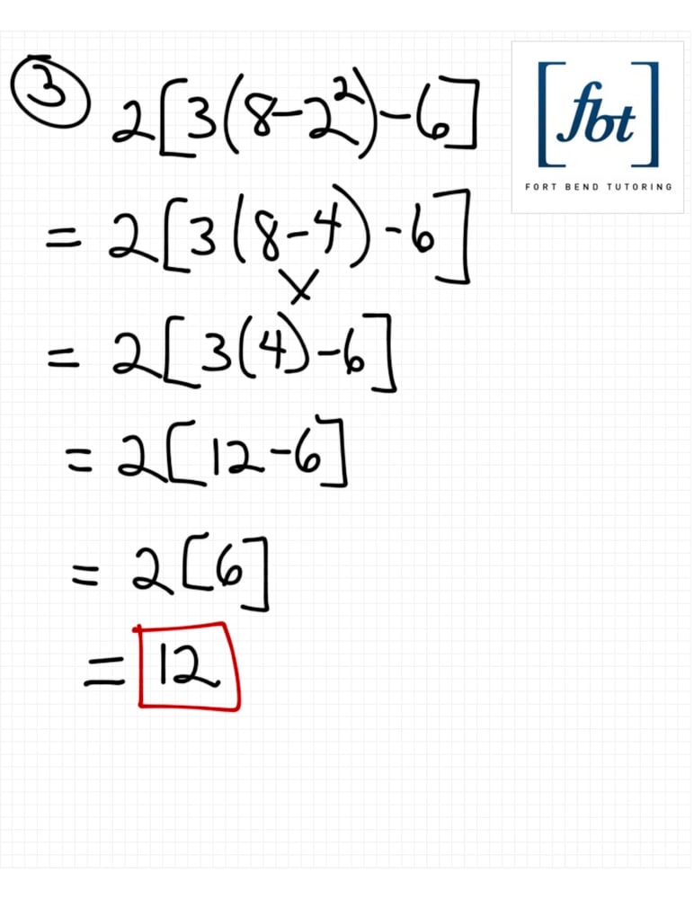 Image of PEMDAS is Wrong! Part 1 FBT YouTube Video Notes