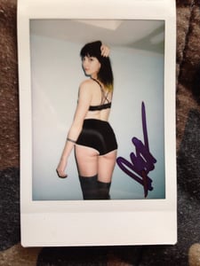 Image of Signed Polaroid "Booty"