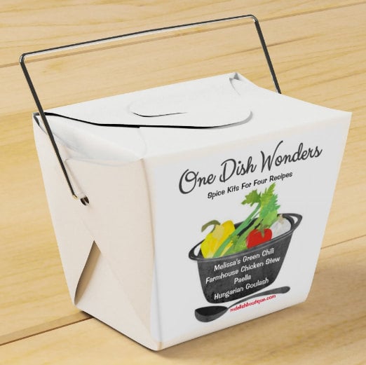 Image of Take-Out Gift Set "One Dish Wonders" Spice Kits