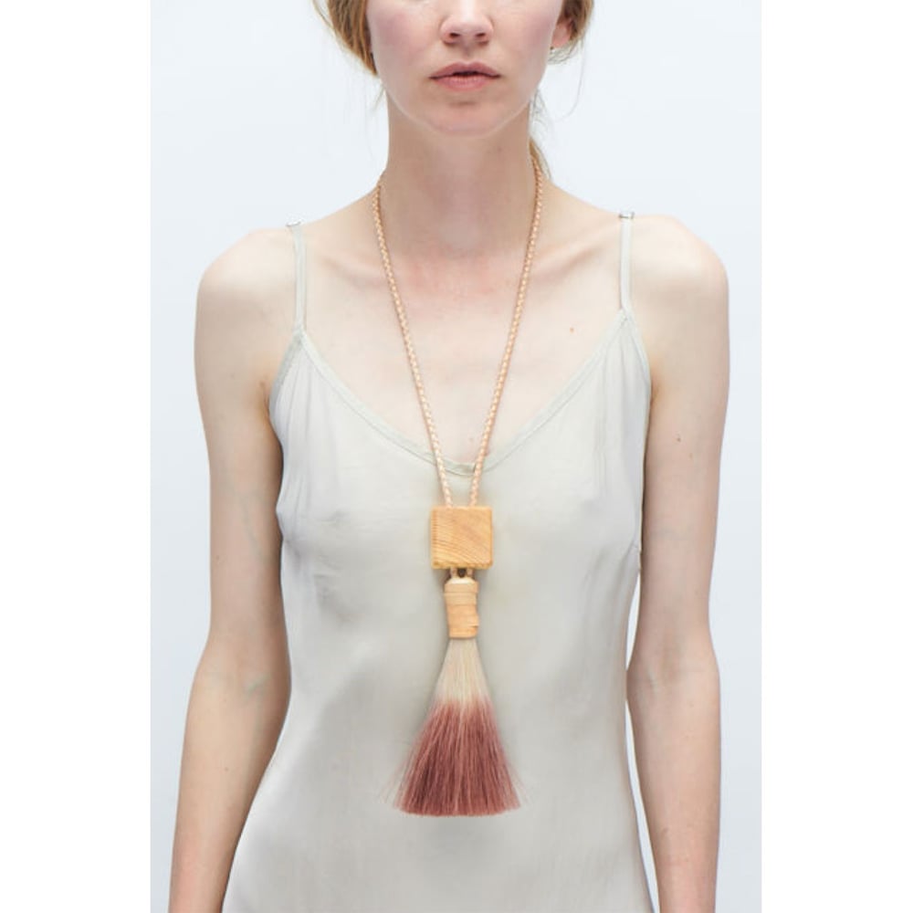 Image of Block Bolo Necklace