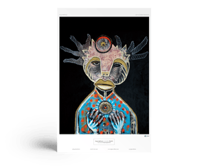 Image of K-otix - Legendary LP w/ 11x17 Poster & 4x4 Sticker! Limited 150 blue & 150 orange