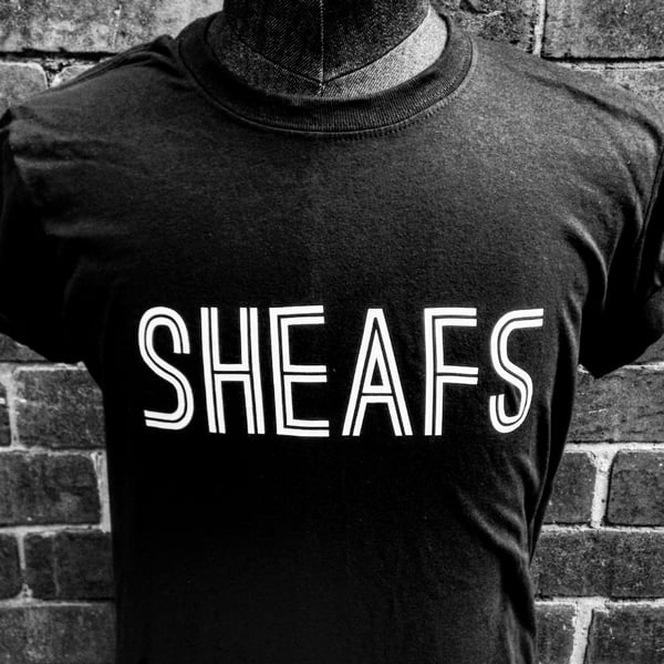 Image of SHEAFS T-Shirt Black/White