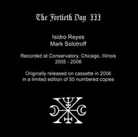 Image 2 of B!107 The Fortieth Day "III" CD