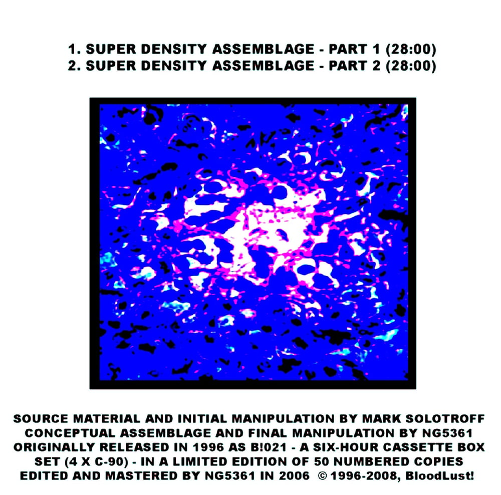 B!102 Mark Solotroff + Sshe Retina Stimulants Part Two CD