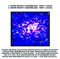 Image 2 of B!102 Mark Solotroff + Sshe Retina Stimulants Part Two CD