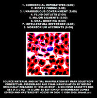 Image 2 of B!101 Mark Solotroff + Sshe Retina Stimulants Part One CD