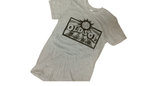 Image of Old Sol Music Hall -- Adult T-Shirt (Grey)