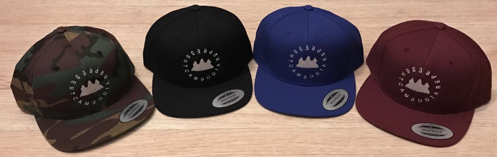 Image of Represent Cambodia Circle Snapback