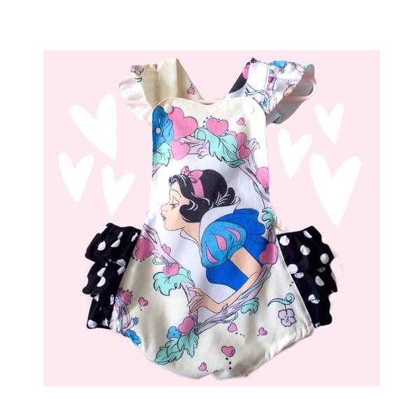 Image of VINTAGE DISNEY PRINCESS ROMPER